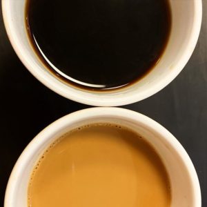 ミスドでコーヒー＆カフェオレタイム。